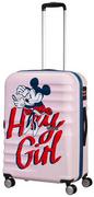 Walizki dla dzieci - American Tourister Walizka średnia Wavebreaker Disney - Minnie darling pink 85670-8694 - miniaturka - grafika 1