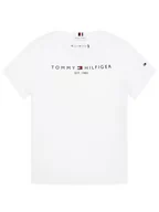 Koszulki dla chłopców - Tommy Hilfiger T-Shirt Essential KS0KS00210 Biały Regular Fit - miniaturka - grafika 1