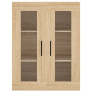 Witrynka, dąb sonoma, 69,5x34x180 cm, materiał drewnopochodny Lumarko! - Witryny Witrynka, dąb sonoma, 69,5x34x180 cm, materiał drewnopochodny Lumarko! - Witryny - miniaturka - grafika 7