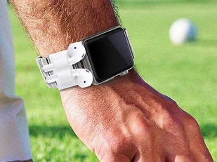 Uchwyt silikonowy zaczep strap do Apple Airpods Biały - Części i akcesoria do laptopów - miniaturka - grafika 7