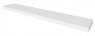Półki do salonu - Biała Minimalistyczna Półka Wisząca S3-B10 - miniaturka - grafika 1