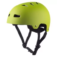 Kaski rowerowe - Firefly, Kask rowerowy, Prostyle Matt 2.0 Jr 289658, zielony, rozmiar S - miniaturka - grafika 1