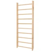 Wyposażenie sportowe i gimnastyczne - Drabinka gimnastyczna Pelltech BasicWood 220 cm - miniaturka - grafika 1