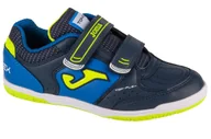 Piłka nożna - Joma Top Flex Jr 2403 IN TPJW2403INV, dla chłopca, buty halowe - halówki, Granatowy - miniaturka - grafika 1