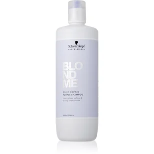 Schwarzkopf Professional Blondme Bond Repair Purple Shampoo szampon fioletowy do włosów blond 1000 ml - Szampony do włosów - miniaturka - grafika 1