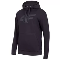 Bluzy męskie - Bluza Męska 4F Ciemny Granat H4Z22 Blm352 30S-Xl - miniaturka - grafika 1