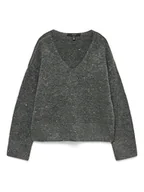 Swetry damskie - Vero Moda Sweter w kolorze szarym - miniaturka - grafika 1