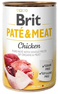 BRIT PATE & MEAT SALMON Mix  24x400g 8 Smaków - Mokra karma dla psów - miniaturka - grafika 7