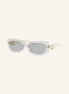 Okulary przeciwsłoneczne - Okulary Przeciwsłoneczne Prada PR 14YS Transparent Grey - miniaturka - grafika 1