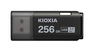 Kioxia TransMemory U301 pamięć USB 256 GB USB Typu-A 3.2 Gen 1 (3.1 Gen 1) Czarny LU301K256GG4 - Pendrive - miniaturka - grafika 1