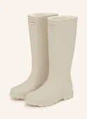 Kalosze damskie - Hunter Buty Downpour weiss - miniaturka - grafika 1