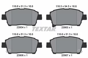 TEXTAR (TMD Friction Services GmbH) (TMD Friction Services GmbH) 2390401 2390401 - Tarcze hamulcowe - miniaturka - grafika 1