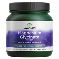 Witaminy i minerały - SWANSON Albion Chelat Magnezu 150g DB76-27479 - miniaturka - grafika 1