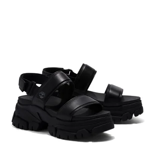 Damskie Sandały TIMBERLAND ADLEY WAY SANDAL 2 BAND TB0A5URZ0151 – Czarny - Sandały damskie - miniaturka - grafika 1