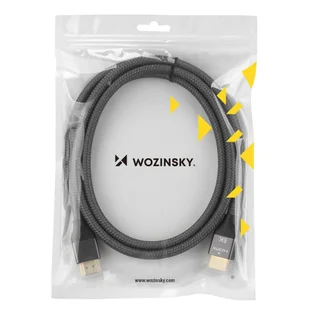 Wozinsky kabel HDMI 2.1  8K 60 Hz 48 Gbps / 4K 120 Hz / 2K 144 Hz 1m srebrny (WHDMI-10) - Kable USB - miniaturka - grafika 5