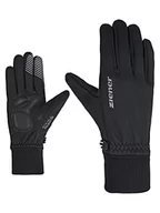 Rękawiczki - Ziener Unisex DIDEALIST rękawiczki rowerowe, zimowe | Gore-Tex Infinium, wyściełane, długie palce, dotykowe, czarne, 9 - miniaturka - grafika 1