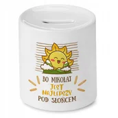 Skarbonki - Dla Kinomaniaka Skarbonka na Urodziny Na Prezent z Nadrukiem ze Zdjęciem + Opakowanie na prezent (wzór 03) - miniaturka - grafika 1