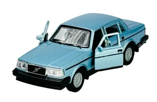 WELLY VOLVO 240 GL NIEBIESKI 1:34 43784 - Samochody i pojazdy dla dzieci - miniaturka - grafika 1
