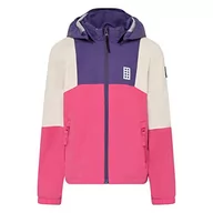 Kurtki i płaszcze dla chłopców - LEGO Unisex Regenjacke 8.000 Wassersäule w pełni klejona Atmungsaktiv Winddicht LWJochy 200 kurtka przeciwdeszczowa, 622 ciemnofioletowy, 122 - miniaturka - grafika 1