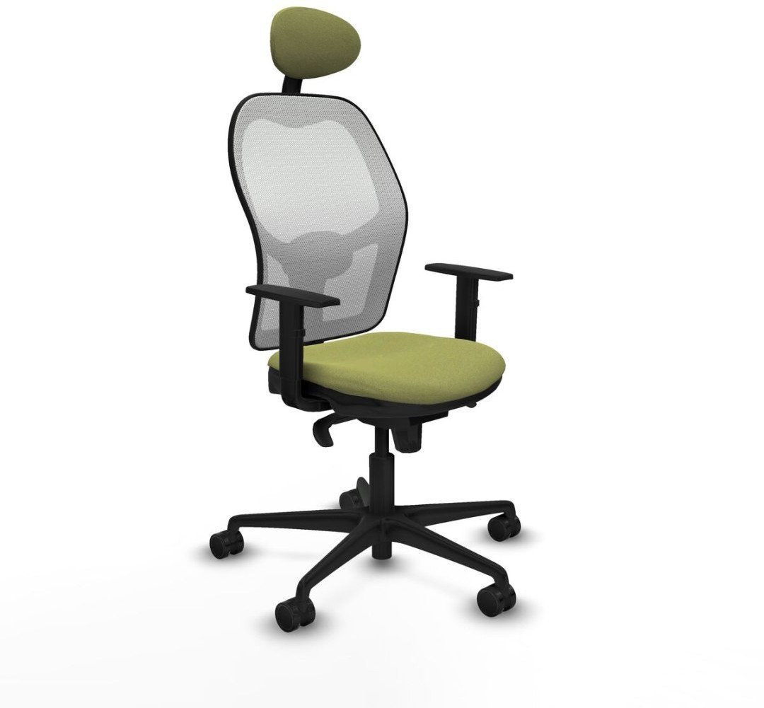 Krzesło Biurowe z Zagłówkiem Jorquera Piqueras y Crespo 1D036N1 Kolor Zielony