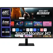 Monitory - Samsung Smart Monitor M7 (M70D) 32" LED VA 3840x2160 LS32DM702UUXDU - miniaturka - grafika 1