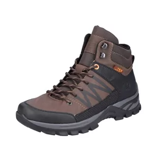 Rieker Męskie buty trekkingowe B6844, brązowy, 40 EU - Buty trekkingowe męskie - miniaturka - grafika 1