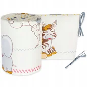 Ochraniacze do łóżeczka - OCHRANIACZ 180x30 DO ŁÓŻECZKA 120x60 SUPER JAKOŚĆ! - miniaturka - grafika 1