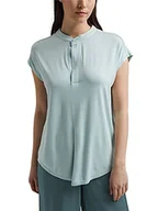 Koszulki i topy damskie - ESPRIT Collection T-shirt damski, 480/Light Turquoise, L - miniaturka - grafika 1
