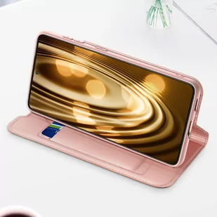 Dux Ducis Skin Pro kabura etui pokrowiec z klapką Samsung Galaxy S22+ (S22 Plus) różowy - Etui i futerały do telefonów - miniaturka - grafika 16