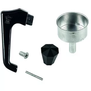 Pezzetti Lejek i rączka do kawiarek aluminiowych 6 espresso - Zaparzacze i kawiarki - miniaturka - grafika 2