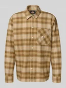 Koszule męskie - Koszula casualowa o kroju regular fit z kieszenią na piersi - miniaturka - grafika 1