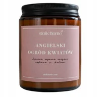 Świece - Świeca sojowa Angielski Ogród Kwiatów – zapachowa 150 ml Słoik Home - miniaturka - grafika 1