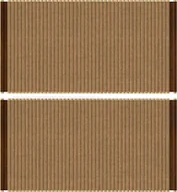 Akcesoria i części AGD - Drzwi tambour do szafki Audacious 91 x 46 cm jasnobrązowe - miniaturka - grafika 1