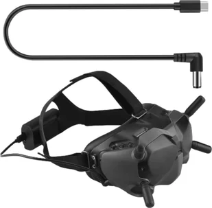 BRDRC KABEL ZASILAJĄCY DO ŁADOWARKI AKUMULATORA DJI AVATA GOGLE FPV V2 USB C - DC - Akcesoria do drona - miniaturka - grafika 1