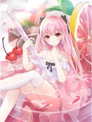 Plakat Anime Manga HoloLIVE holo_130 A3 (custom)