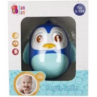 Zabawki sensoryczne - BAM BAM Wańka wstańka Pingwinek 481805 - miniaturka - grafika 1