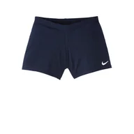 Kąpielówki dla chłopców - Bokserki kąpielowe dziecięce Nike Poly Solid Aquashort - miniaturka - grafika 1