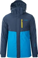 Kurtki narciarskie - Kurtka narciarska męska Hi-Tec Męska kurtka narciarska ocieplana Hi-tec Namparo insignia niebieska rozmiar XXXL - miniaturka - grafika 1