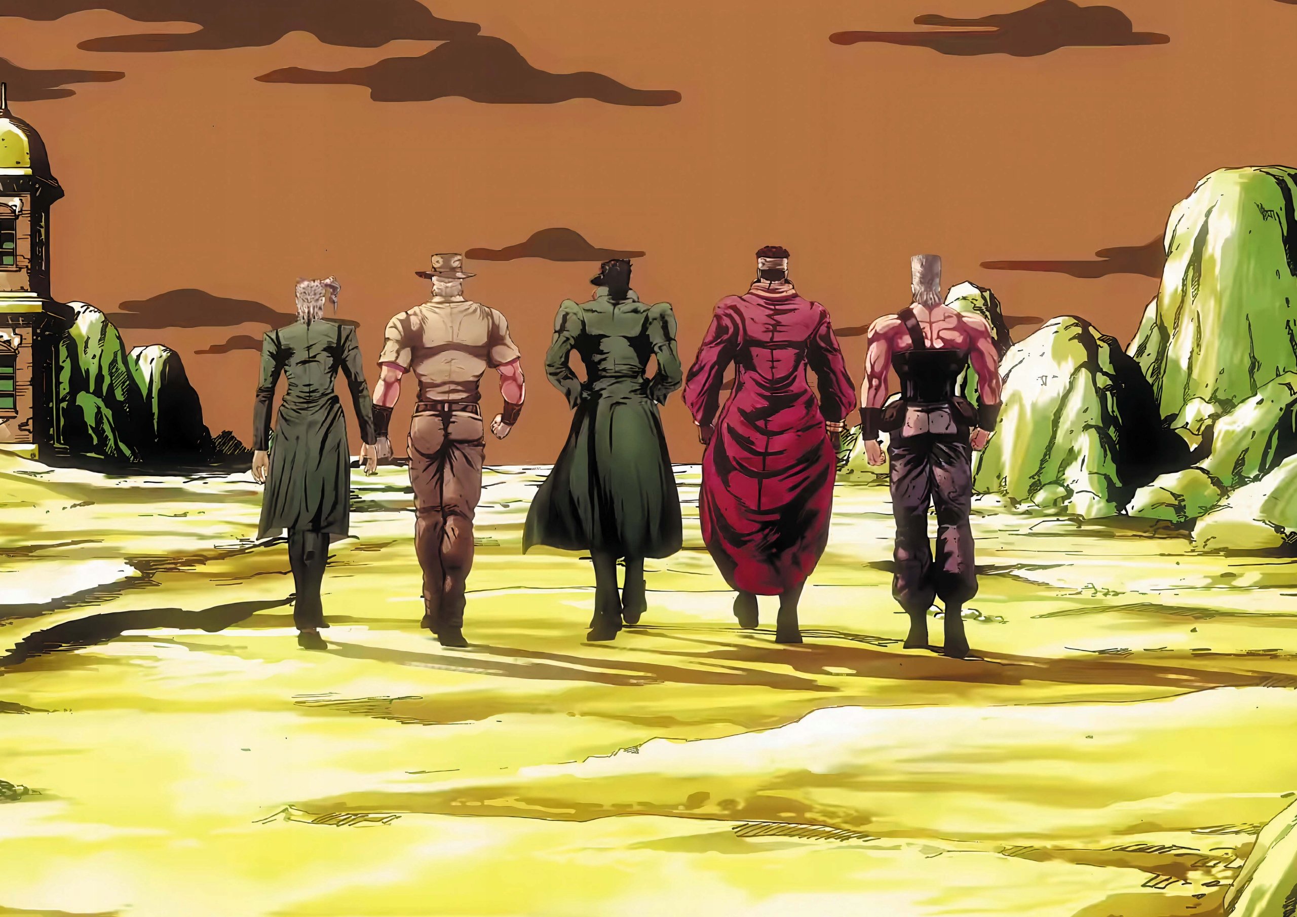 Plakat A3 anime JoJo's Bizarre Adventure