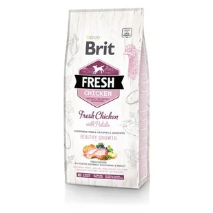 Brit Fresh Chicken with Potato Puppy Healthy Growth 2,5 kg - Sucha karma dla psów - miniaturka - grafika 1