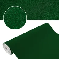 Okleiny - Okleina Samoprzylepna Folia Dekoracyjna Meblowa Diy Imitująca Welur Zielony - miniaturka - grafika 1