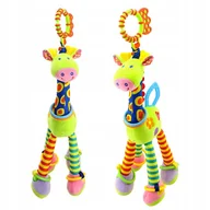Gryzaki dla dzieci - Żyrafa Edukacyjna z Kółkami – Grzechotka i Gryzak Zabawka dla dzieci - miniaturka - grafika 1
