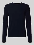 Swetry męskie - Sweter z dzianiny z kaszmiru model ‘mordy’ - miniaturka - grafika 1