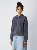 Bluzy damskie - Champion Bluza w kolorze antracytowym - miniaturka - grafika 1