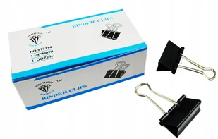 Spinacz Clip 32mm 12szt. Schemat 3182 - Spinacze i klipsy do papieru - miniaturka - grafika 1