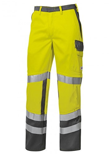 BP 1790-555-81-54n spodnie ogrodniczki, szelki ze stretchem z mocowaniami na klips, mieszanka materiału 295,00 g/m², czerwony/czarny, 54n