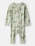 Śpiochy dla niemowląt - carter's Śpioszki w kolorze zielonym - miniaturka - grafika 1