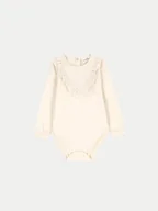 Body dla niemowląt - Coccodrillo Body dziecięce ZC4112102EBG Écru - miniaturka - grafika 1