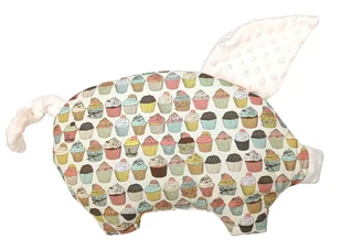 La Millou Poduszka Sleepy Pig Cupcakes - Kołdry i poduszki dla dzieci - miniaturka - grafika 1