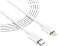 Kable USB - Kabel USB typ C - LIGHTNING Przewód USB-C LIGHTNING do Apple iPhone PD 3M - miniaturka - grafika 1